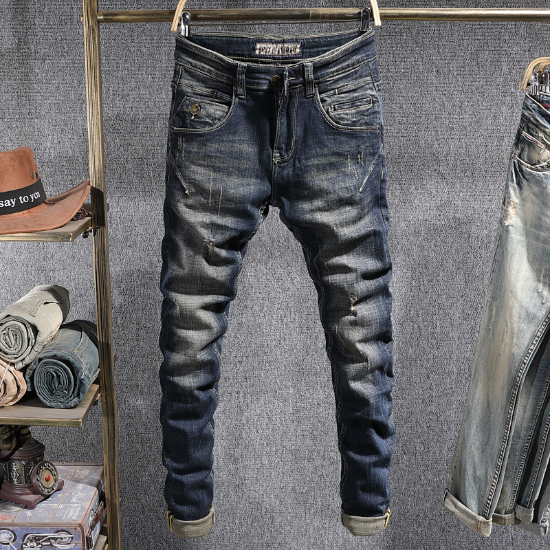2021 New Autumn Newly Designer Fashion Men Jeans Retro Vintage Spliced Ripped Slim Denim Trousers Streetwear Hip Hop Biker Pants Homme Let1
2021 New Autumn Newly Designer Fashion Men Jeans Retro Vintage Spliced Ripped Slim Denim Trousers Streetwear Hip Hop Biker Pants Homme Let1