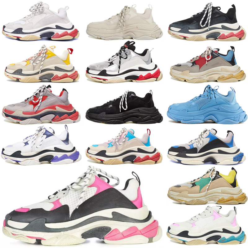 High quality Paris Triple-S 17FW Crystal Green fashion Dad Shoes Platform Triple S Casual Sneakers for Mens Women Vintage Kanye Old Gr05#, Black
High quality Paris Triple-S 17FW Crystal Green fashion Dad Shoes Platform Triple S Casual Sneakers for Mens Women Vintage Kanye Old Gr05#, Black