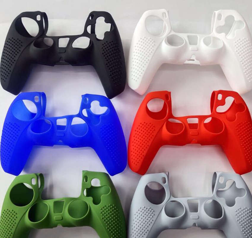 SYYTECH Single Color PS5 Controller Skin Case Game Protective Shell Silicone Case Silicone Sleeve for Playstation 5 PS5 Accessories
SYYTECH Single Color PS5 Controller Skin Case Game Protective Shell Silicone Case Silicone Sleeve for Playstation 5 PS5 Accessories