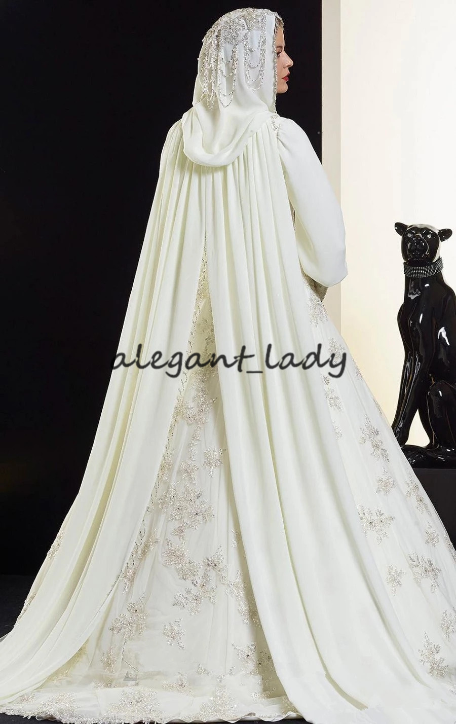 high neck long sleeves muslim modest wedding dresses with hijab saudi arabic bridal gowns islamic beaded crystal vestidos