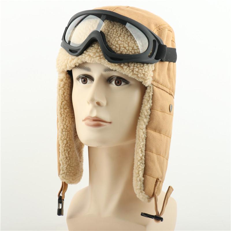 Winter Ski Mask With Goggles Cycling Skiing Running Sport Training Face Mask Balaclava Windproof Soft Keep Warm Full Face, Khaki
Winter Ski Mask With Goggles Cycling Skiing Running Sport Training Face Mask Balaclava Windproof Soft Keep Warm Full Face, Khaki