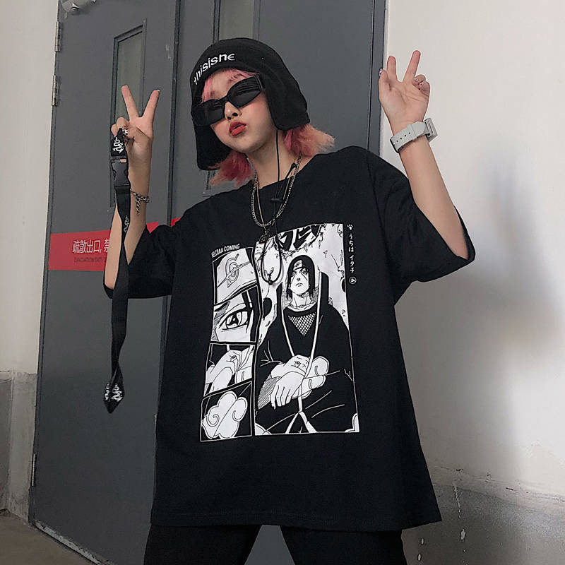 Naruto Tshirt Streetwear Female Summer Cartoon T-shirt Women Casual Cute Amine Print Women Half Sleeve Top Tees Shirts For Girls Y200110, White
Naruto Tshirt Streetwear Female Summer Cartoon T-shirt Women Casual Cute Amine Print Women Half Sleeve Top Tees Shirts For Girls Y200110, White