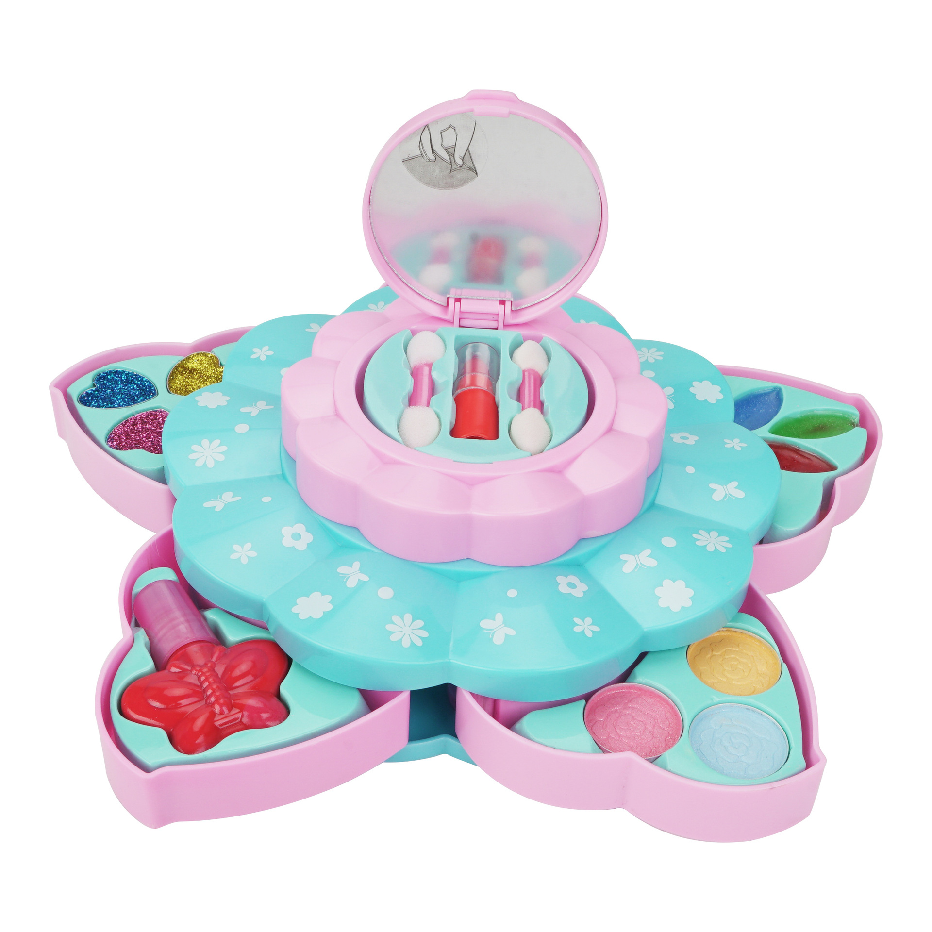 Beauty Box Children's Make-up Toys Water-soluble Make-up Cosmetics Play House Toys Girl Make-up Safe Material Natural Easy to Clean
Beauty Box Children's Make-up Toys Water-soluble Make-up Cosmetics Play House Toys Girl Make-up Safe Material Natural Easy to Clean