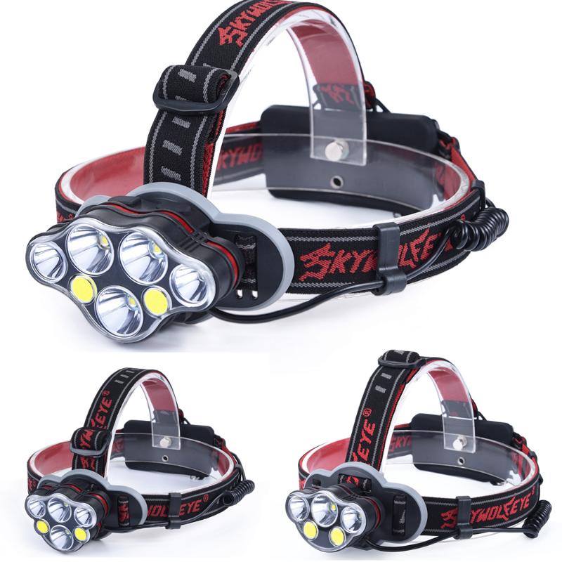 50000LM Headlight T6+red COB LED Head Lamp USB Rechargeabl Head Light 8 Modes Lantern Lighting Torch+18650 Battery
50000LM Headlight T6+red COB LED Head Lamp USB Rechargeabl Head Light 8 Modes Lantern Lighting Torch+18650 Battery