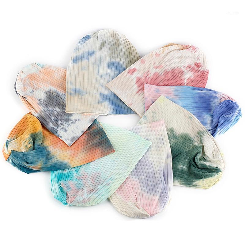 Women Tie dye Ribbon slouch beanies hats spring autumn cotton ribbed hats 2020 new ladies Girls Oversize Baggy and caps1
Women Tie dye Ribbon slouch beanies hats spring autumn cotton ribbed hats 2020 new ladies Girls Oversize Baggy and caps1