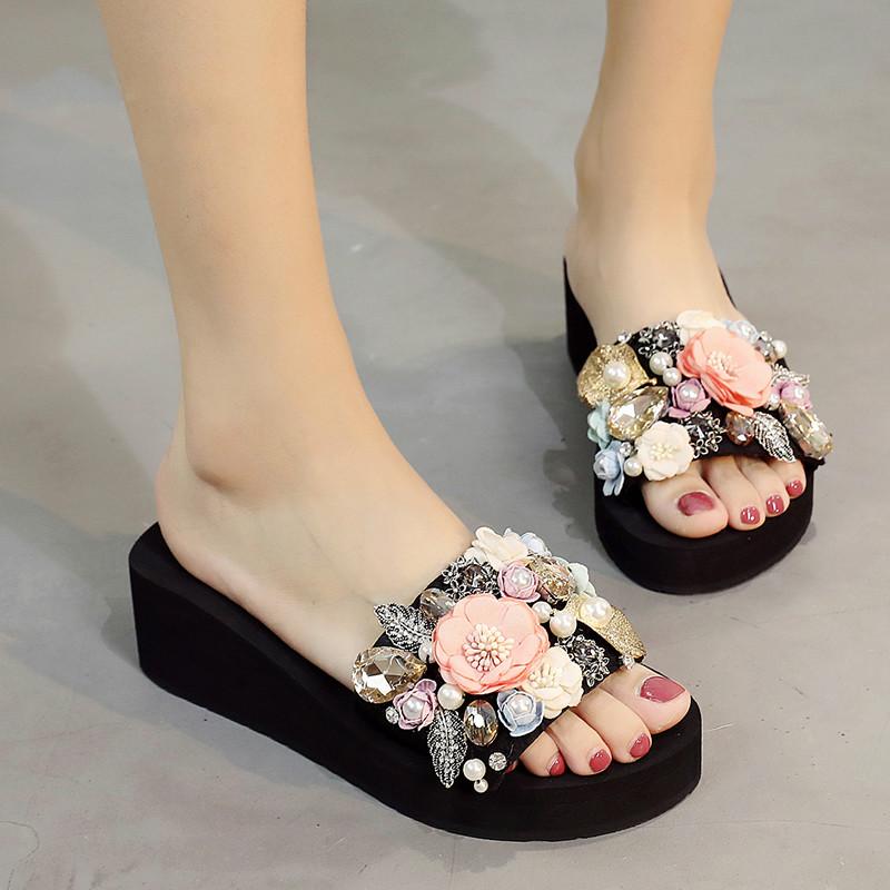 Big Girls Slippers Pearls Flower Childrens Slippers Sweet Parents Child Shoes Open Toe Slope Summer Shoes Princess 33-42#, Pink 3cm
Big Girls Slippers Pearls Flower Childrens Slippers Sweet Parents Child Shoes Open Toe Slope Summer Shoes Princess 33-42#, Pink 3cm