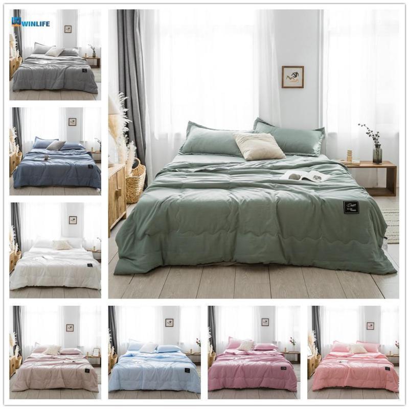 New Solid Pink White Bedspread Summer Quilt Blanket Comforter Bed Cover Quilting Home Textiles Suitable For Children Adult1
New Solid Pink White Bedspread Summer Quilt Blanket Comforter Bed Cover Quilting Home Textiles Suitable For Children Adult1