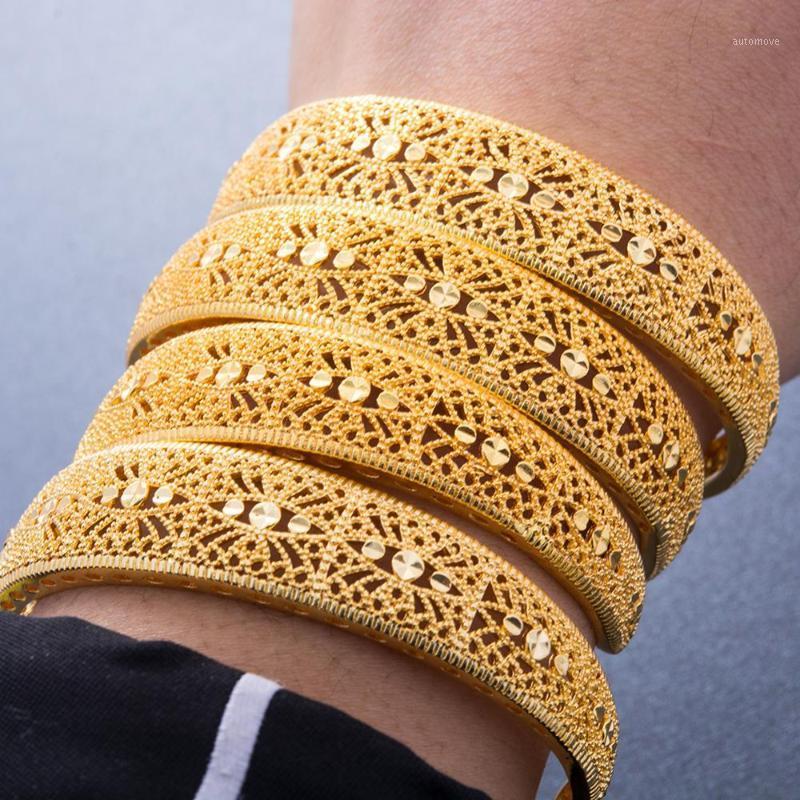 4Pcs/lot 24K Gold color Bangles For women African bridal wedding gifts party Dubai Flower Bracelet Jewelry Gift1
4Pcs/lot 24K Gold color Bangles For women African bridal wedding gifts party Dubai Flower Bracelet Jewelry Gift1