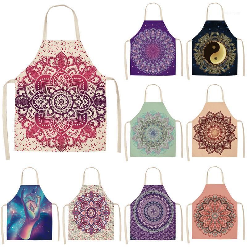 1Pc Mandala Printed Cotton Linen Kitchen Chef Aprons for Woman Home Cooking Baking Coffee Shop Cleaning Accessories 53*65cm1
1Pc Mandala Printed Cotton Linen Kitchen Chef Aprons for Woman Home Cooking Baking Coffee Shop Cleaning Accessories 53*65cm1