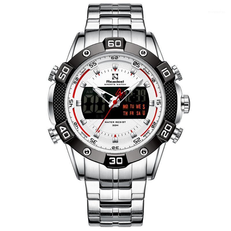 Readeel Mens Sport Watches Top LED Digital Watch Men Quartz Analog Wrist Watch Man Clock Relogio Masculino1, Red
Readeel Mens Sport Watches Top LED Digital Watch Men Quartz Analog Wrist Watch Man Clock Relogio Masculino1, Red
