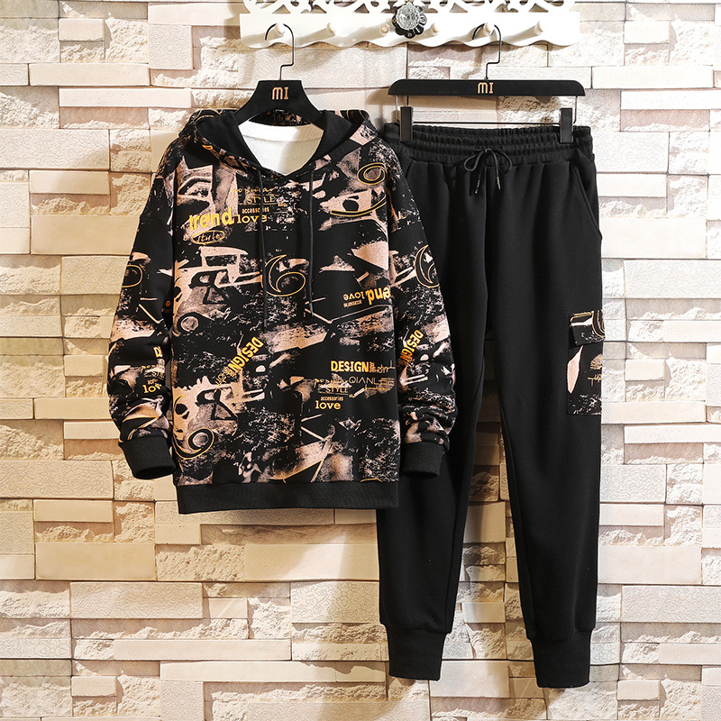 New Print Black White Men's Sportswear Sets 2021 Autumn Spring Casual Sport Tracksuit Sweatshirt+sweatpants Track Suit Trouers H0m6, Tz201 c
New Print Black White Men's Sportswear Sets 2021 Autumn Spring Casual Sport Tracksuit Sweatshirt+sweatpants Track Suit Trouers H0m6, Tz201 c
