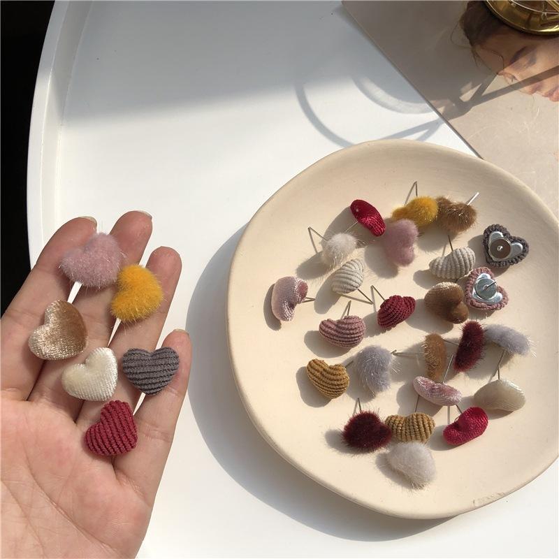 1pair-10pair 17*15mm korea peach heart alloy cloth earrings. stud-earring charm for woman girl jewelry making 2020 trendystud
1pair-10pair 17*15mm korea peach heart alloy cloth earrings. stud-earring charm for woman girl jewelry making 2020 trendystud
