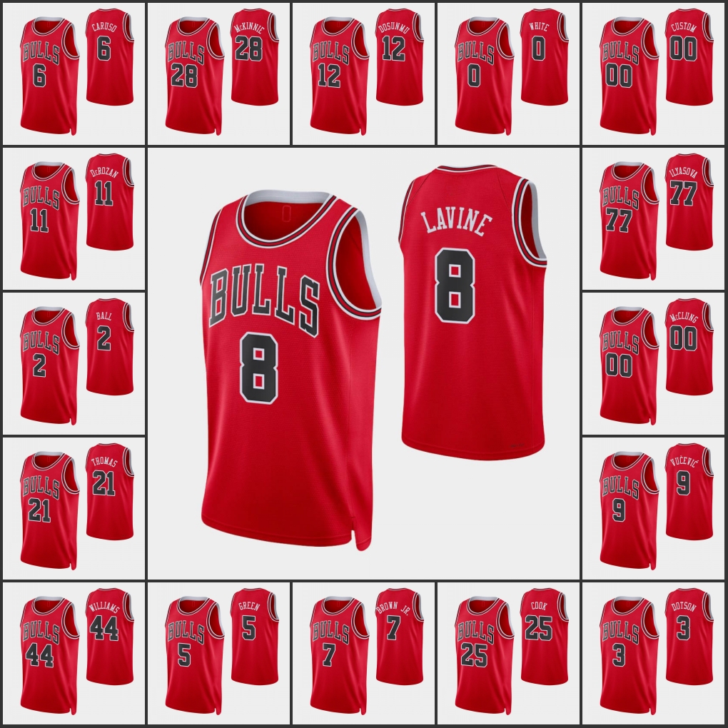 Men ChicagoBullsDeMar DeRozan Alex Caruso Nikola Vucevic Ayo Dosunmu Matt Thomas 75th Anniversary Diamond Custom Red Jersey, Black
Men ChicagoBullsDeMar DeRozan Alex Caruso Nikola Vucevic Ayo Dosunmu Matt Thomas 75th Anniversary Diamond Custom Red Jersey, Black