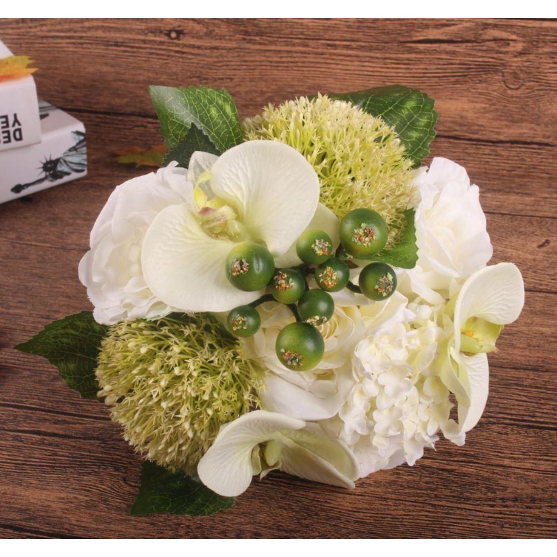 Silk Flower Wedding Bouquet Rose Orchid Berry Artificial Flowers Fall Vivid Fake Leaf Wedding Flower Bridal B jllzVe lucky2005
Silk Flower Wedding Bouquet Rose Orchid Berry Artificial Flowers Fall Vivid Fake Leaf Wedding Flower Bridal B jllzVe lucky2005