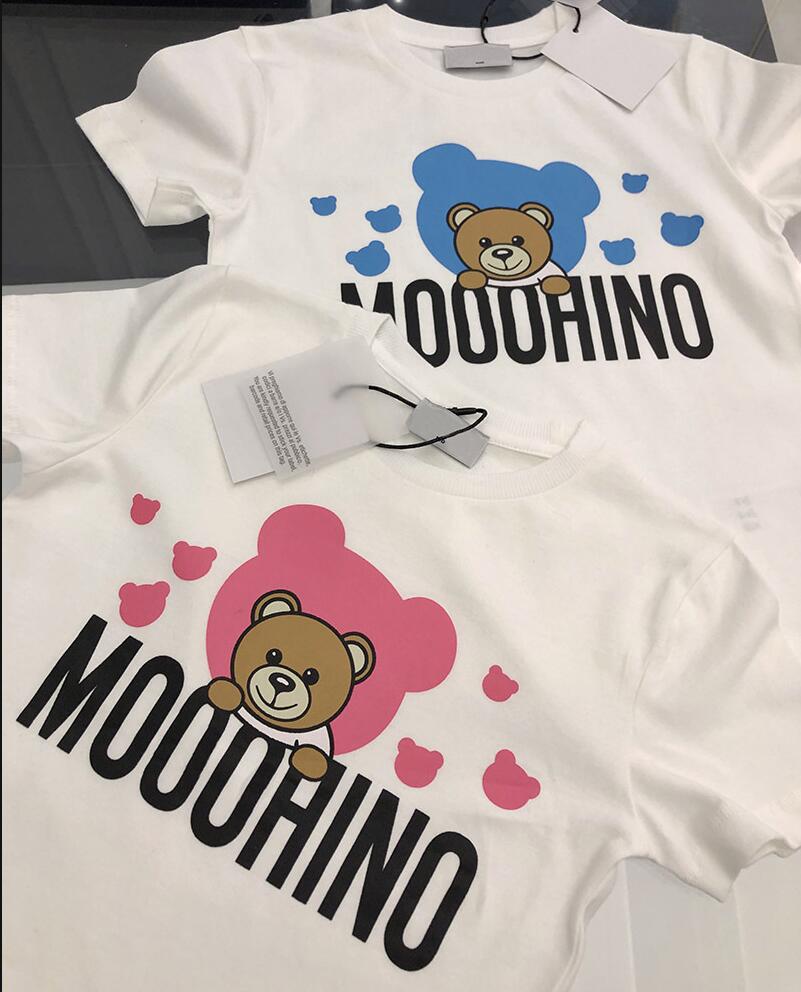 kids Spring summer short sleeve t-shirts Brand High embroidery Letter Pink Blue Bear Pattern t shirts boys and girls top tees children t-shirt size 100-130cm, Shipping pay
kids Spring summer short sleeve t-shirts Brand High embroidery Letter Pink Blue Bear Pattern t shirts boys and girls top tees children t-shirt size 100-130cm, Shipping pay