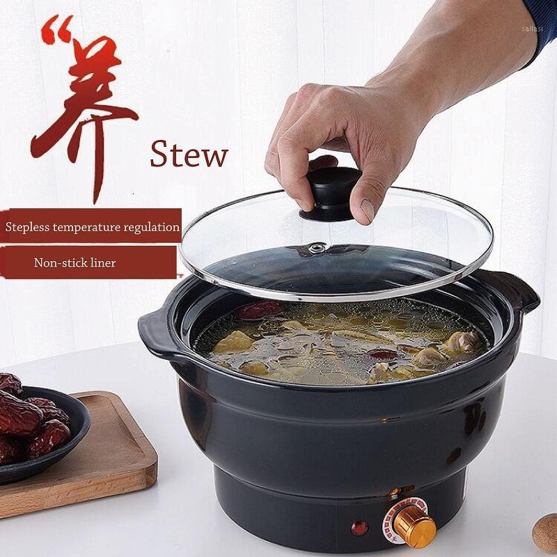 220V Ceramic Health Electric Casserole For Soup Porridge Household Electric Cooker Black Pottery Hot Pot LJ581
220V Ceramic Health Electric Casserole For Soup Porridge Household Electric Cooker Black Pottery Hot Pot LJ581