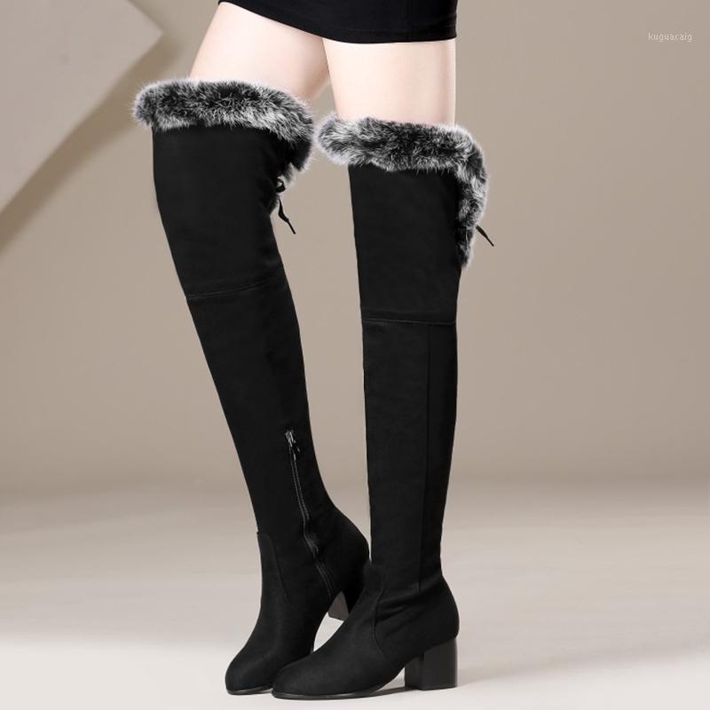 Fur Women Boots 2020 Autumn Winter Ladies Nubuck Fashion Med heels Women Shoes Over The Knee Boots Brand Design Warm Snow1, Black
Fur Women Boots 2020 Autumn Winter Ladies Nubuck Fashion Med heels Women Shoes Over The Knee Boots Brand Design Warm Snow1, Black