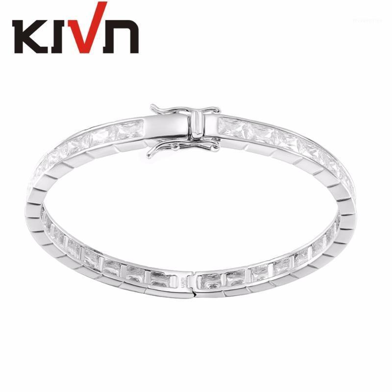 KIVN Fashion Jewelry CZ Cubic Zirconia Bridal Wedding Bangle bracelets for Women1
KIVN Fashion Jewelry CZ Cubic Zirconia Bridal Wedding Bangle bracelets for Women1