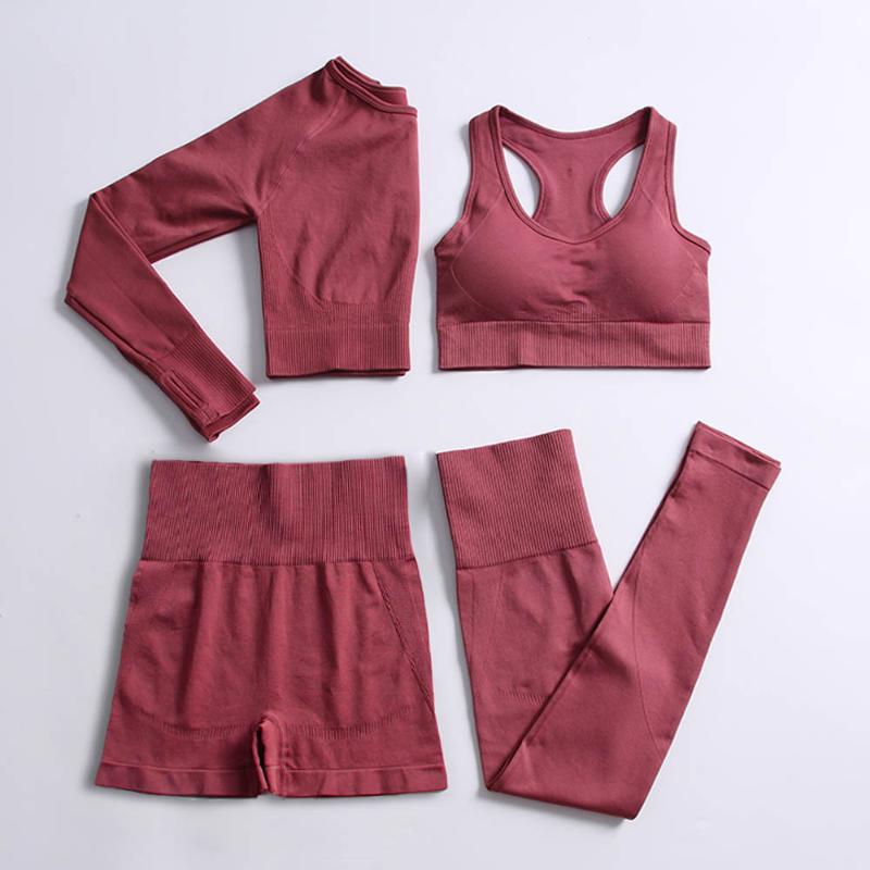 2/3/4 Piece Seamless Set Women Workout Clothes Sports Bra Leggings Fitness Sportswear For Women Gym Clothing Athletic Yoga Set, Shorts bra black
2/3/4 Piece Seamless Set Women Workout Clothes Sports Bra Leggings Fitness Sportswear For Women Gym Clothing Athletic Yoga Set, Shorts bra black