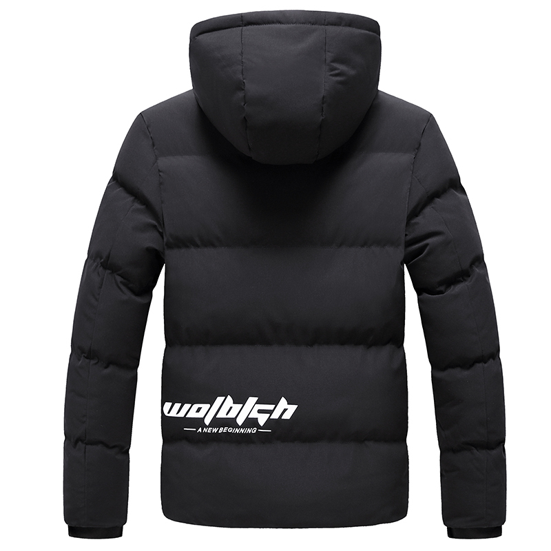 Parka Men Thicken Zipper Solid Mens Jackets Wind Proof Winter Jacket Male Hoodied Men High Quality New Warm Winter Outwear 201028