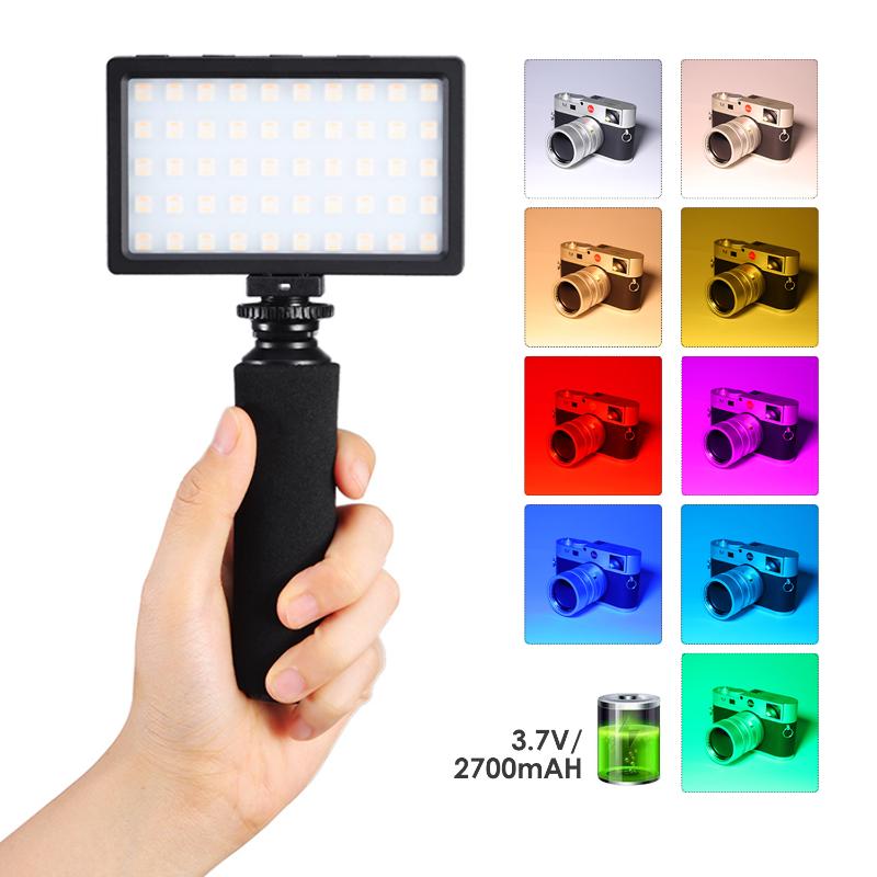 ET 3200K-5600K Mini Vlog LED Video Light Tripod Kit CRI 95 Dimmable Colorful RGB Fill Light Photographic Lighting Dropshipping
ET 3200K-5600K Mini Vlog LED Video Light Tripod Kit CRI 95 Dimmable Colorful RGB Fill Light Photographic Lighting Dropshipping