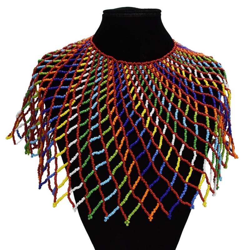 Ethnic Boho Multilayer Exaggeration Bib Necklaces Wide Choker Necklaces & Pendants Women Statement Maxi Party African Jewelry
Ethnic Boho Multilayer Exaggeration Bib Necklaces Wide Choker Necklaces & Pendants Women Statement Maxi Party African Jewelry