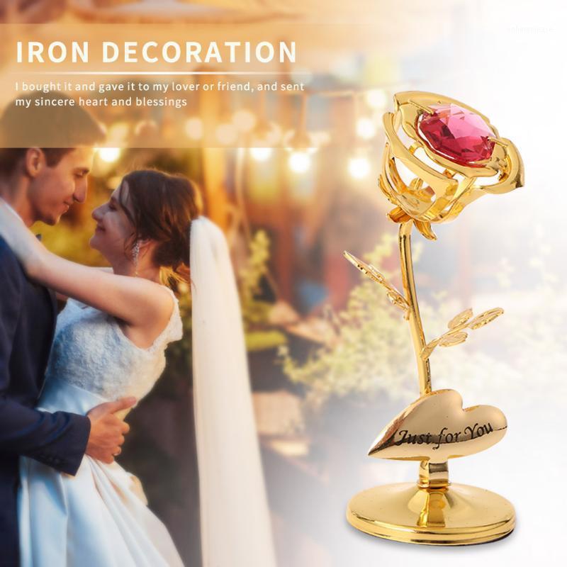 Romantic Crystal Rose Flower Figurines Craft Wedding Valentine Day Gift Souvenir Table Desktop Rhinestone Decoration Ornaments1, Silver
Romantic Crystal Rose Flower Figurines Craft Wedding Valentine Day Gift Souvenir Table Desktop Rhinestone Decoration Ornaments1, Silver
