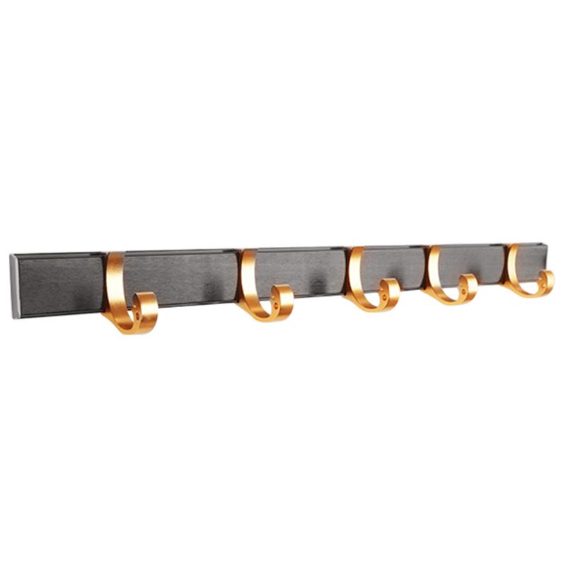Multifunctional Coat Hook Movable Clothes Hanger Self Adhesive Adjustable Slide Home Decor Space Aluminum Wall Mounted
Multifunctional Coat Hook Movable Clothes Hanger Self Adhesive Adjustable Slide Home Decor Space Aluminum Wall Mounted