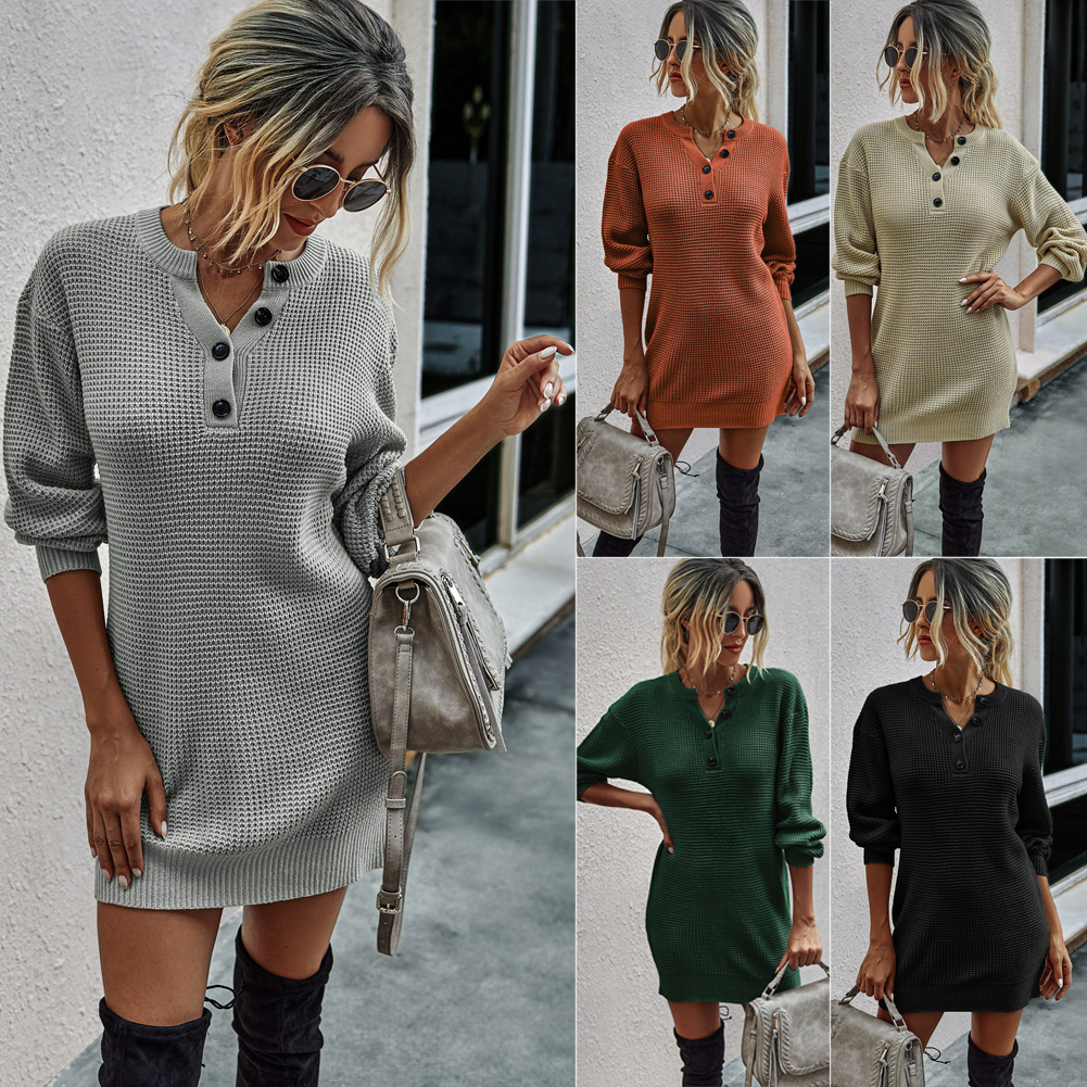2021 New Autun Sexy Female Winter Dress in Knitted or Vintage Simple Street Wear Women's Clothes Fbo1, Apricot
2021 New Autun Sexy Female Winter Dress in Knitted or Vintage Simple Street Wear Women's Clothes Fbo1, Apricot