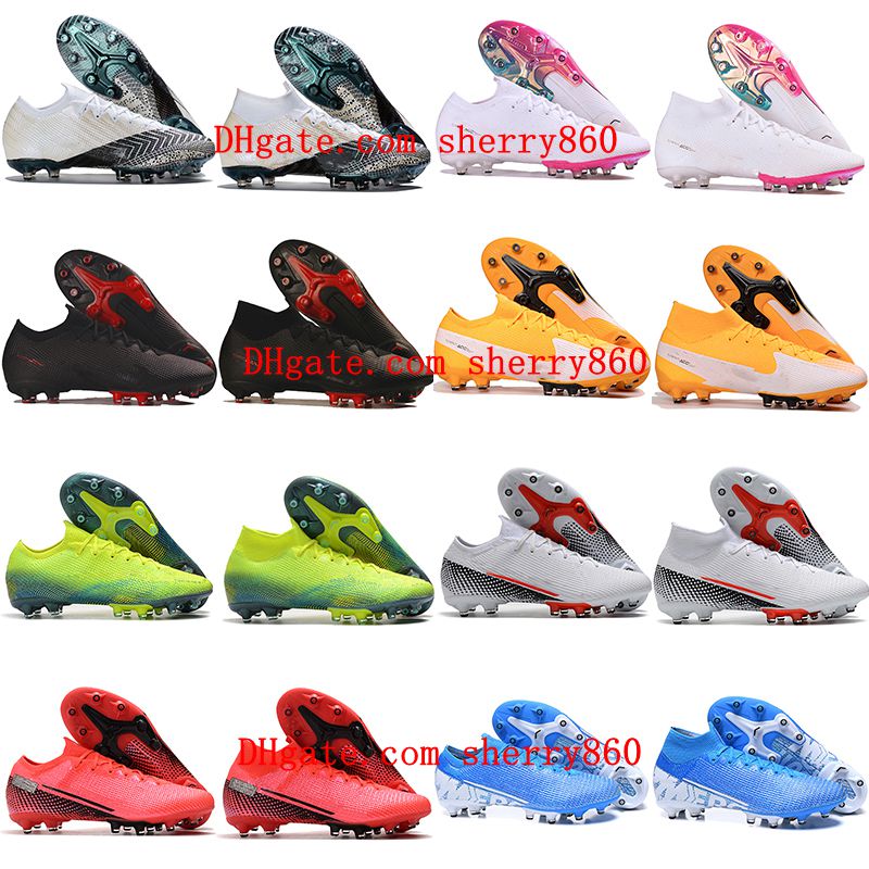 2021 soccer shoes mens boys Mercurial Superfly VII 7 Elite SE AG cleats women children CR7 neymar ronaldo football boots size 35-45
2021 soccer shoes mens boys Mercurial Superfly VII 7 Elite SE AG cleats women children CR7 neymar ronaldo football boots size 35-45