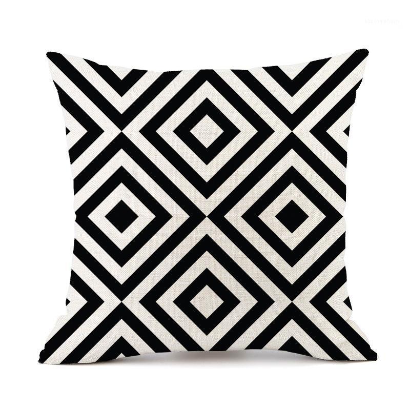 Nordic Simple Black and White Shading Geometric Striped Plaid Printed Linen Pillow Cushion Sofa DDD441, 13
Nordic Simple Black and White Shading Geometric Striped Plaid Printed Linen Pillow Cushion Sofa DDD441, 13