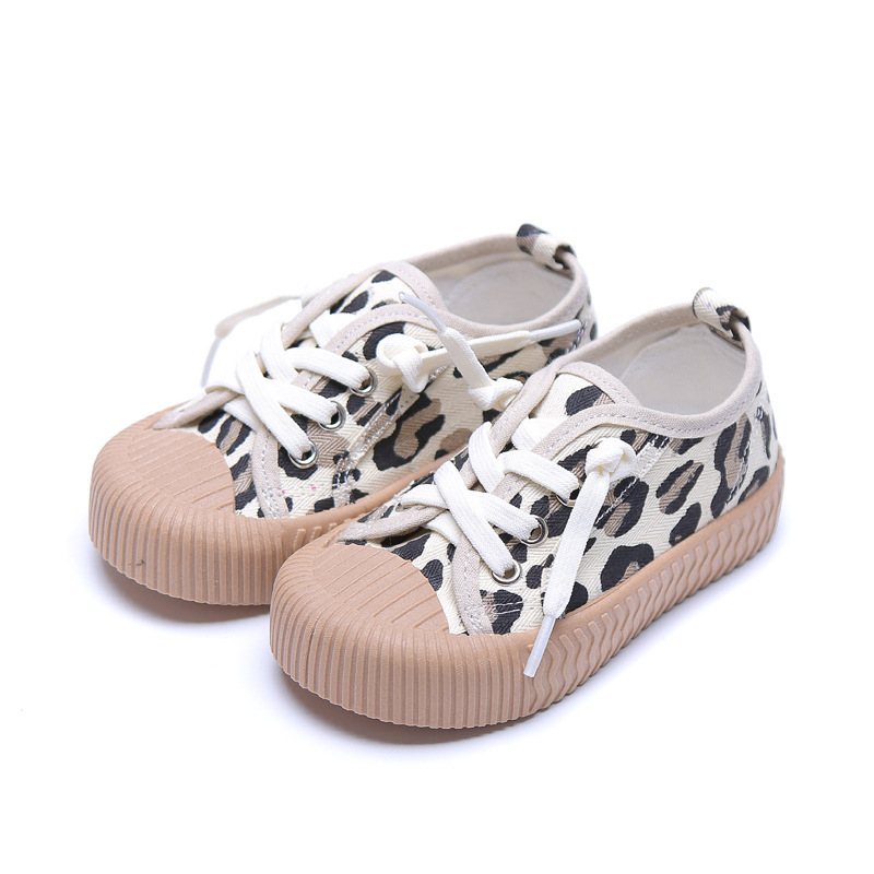 Autumn New Trend Candy Color Kids Shoes Boys Sneakers Easy Slip On Shallow Little Girls Kids with Elastic Band