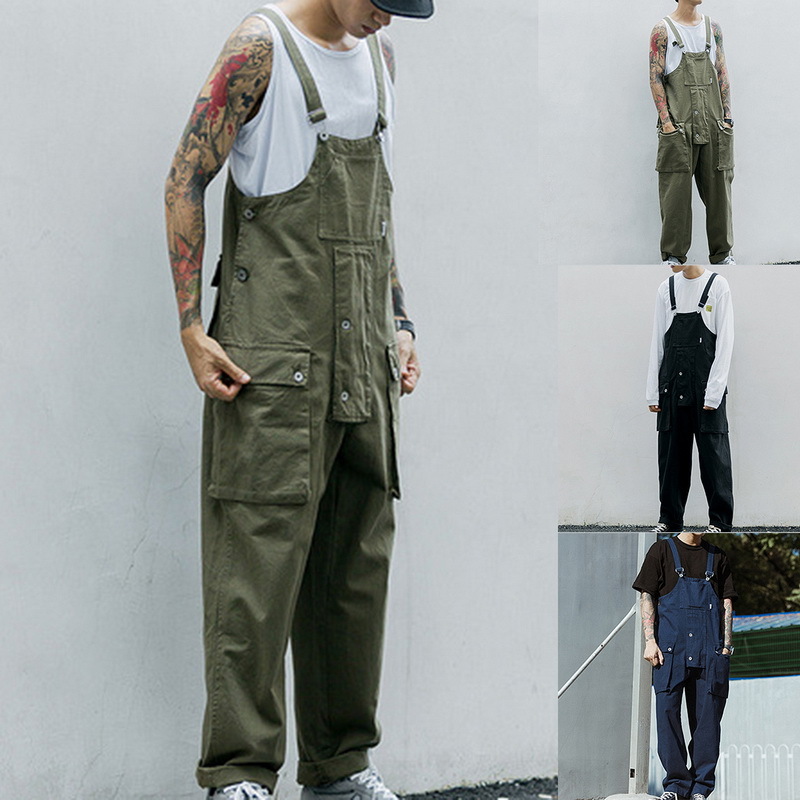 Mens Skinny Jean Overalls Couple Jumpsuit Wild American Street Loose Straight Pocket Men's Overalls Casual Trousers Jumpsuit 201027, Black
Mens Skinny Jean Overalls Couple Jumpsuit Wild American Street Loose Straight Pocket Men's Overalls Casual Trousers Jumpsuit 201027, Black
