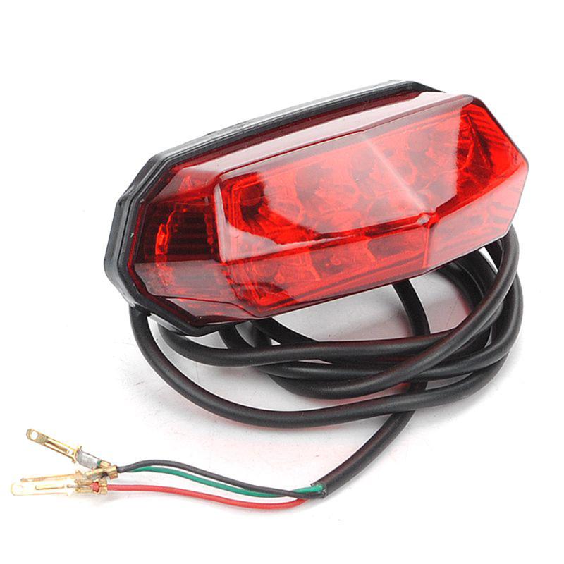 Electric Motorcycle Scooter Rear Tail Light Brake Warning Lamp 36V-60V Modified Light Universal Brand New And High Quality, As pic 
Electric Motorcycle Scooter Rear Tail Light Brake Warning Lamp 36V-60V Modified Light Universal Brand New And High Quality, As pic