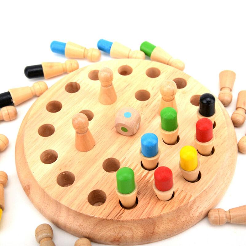Kids Wooden Memory Stick Chess Game Fun Block Board Game Educational Color Cognitive Children Training Gifts Ability Toy
Kids Wooden Memory Stick Chess Game Fun Block Board Game Educational Color Cognitive Children Training Gifts Ability Toy