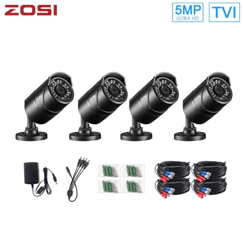 ZOSI 5MP TVI CCTV Home Surveillance Weatherproof 3.6mm lens with IR Cut Outdoor Security Camera for DVR Kit videcam
ZOSI 5MP TVI CCTV Home Surveillance Weatherproof 3.6mm lens with IR Cut Outdoor Security Camera for DVR Kit videcam
