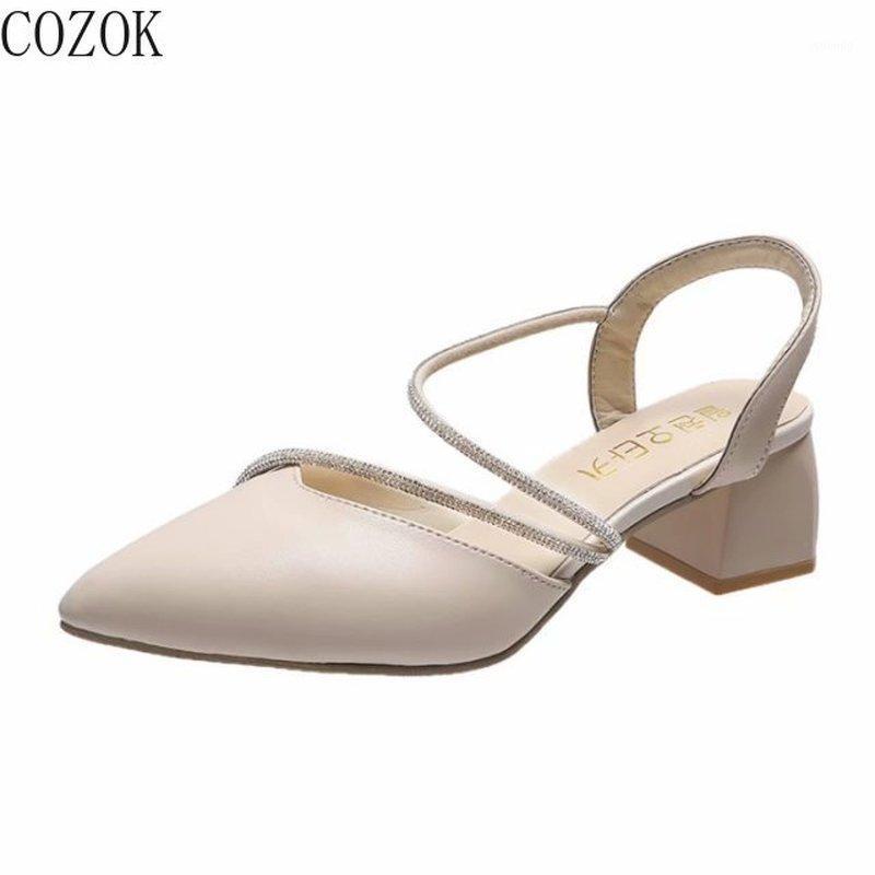 2021 New Style Female Baotou Sandals Casual Fashion Vamp with Rhinestone Ribbon Matching Mature and Elegant Female Sandals1, Beige
2021 New Style Female Baotou Sandals Casual Fashion Vamp with Rhinestone Ribbon Matching Mature and Elegant Female Sandals1, Beige
