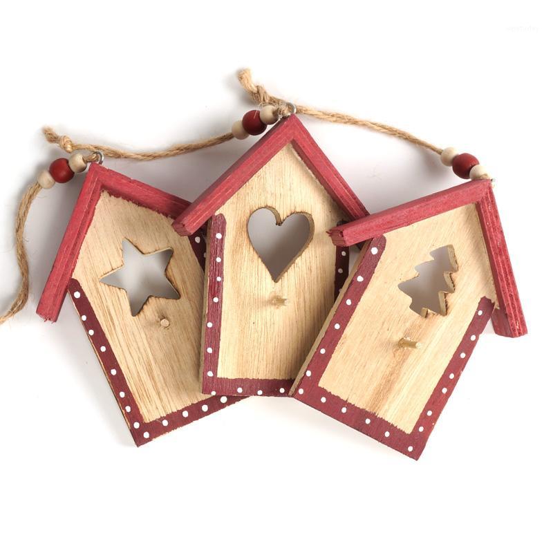 Christmas decoration supplies 3pcs wood house Chrismas hanging Pendant Christmas Wooden Cabin for home xmas tree decor Ornament1
Christmas decoration supplies 3pcs wood house Chrismas hanging Pendant Christmas Wooden Cabin for home xmas tree decor Ornament1