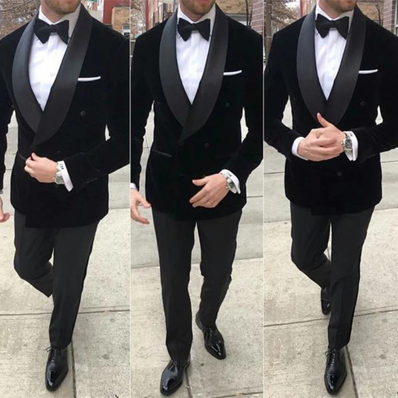 Black Velvet Wedding Tuxedos Wedding Suits For Men 2021 Groom Suit For Men Business Custom Made Suits (Jacket +Pants
Black Velvet Wedding Tuxedos Wedding Suits For Men 2021 Groom Suit For Men Business Custom Made Suits (Jacket +Pants