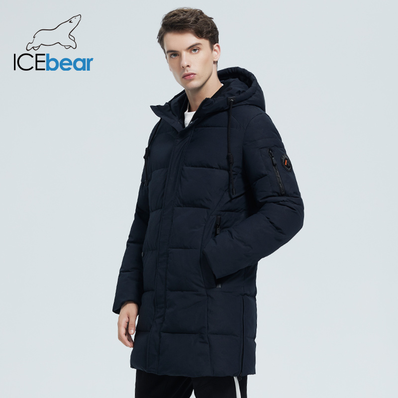 ICEbear new men's winter coat high-quality men's jacket windproof warm hooded parkas MWD20933I 201026