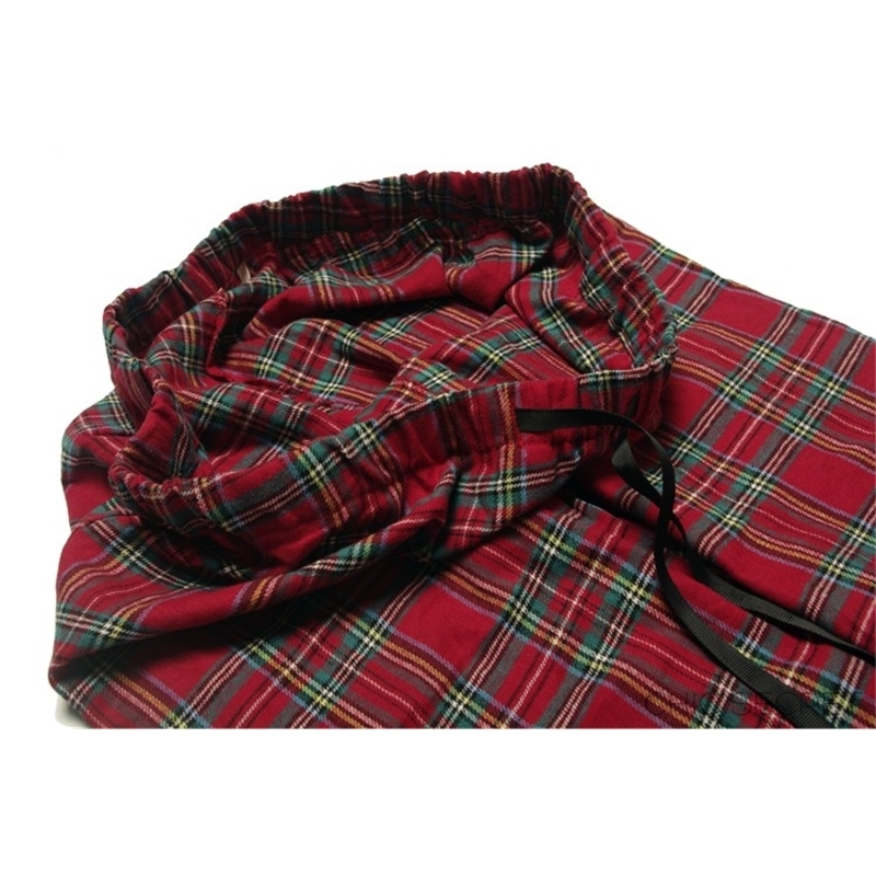 Autumn and winter women fashion loose flannel fabric plaid casual pajama set female trendy color soft cotton lounge sleepwear 201113