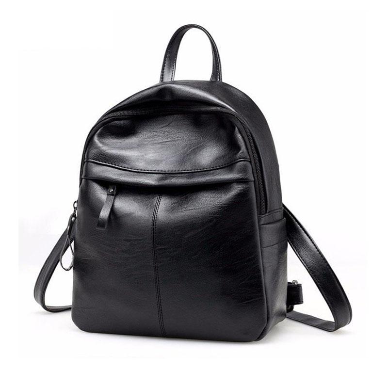 Fashion Women Backpack School Backpacks Pu Leather Women's Backpack Zipper School Bag Women Large Capacity Female's Travel Bag, Black
Fashion Women Backpack School Backpacks Pu Leather Women's Backpack Zipper School Bag Women Large Capacity Female's Travel Bag, Black
