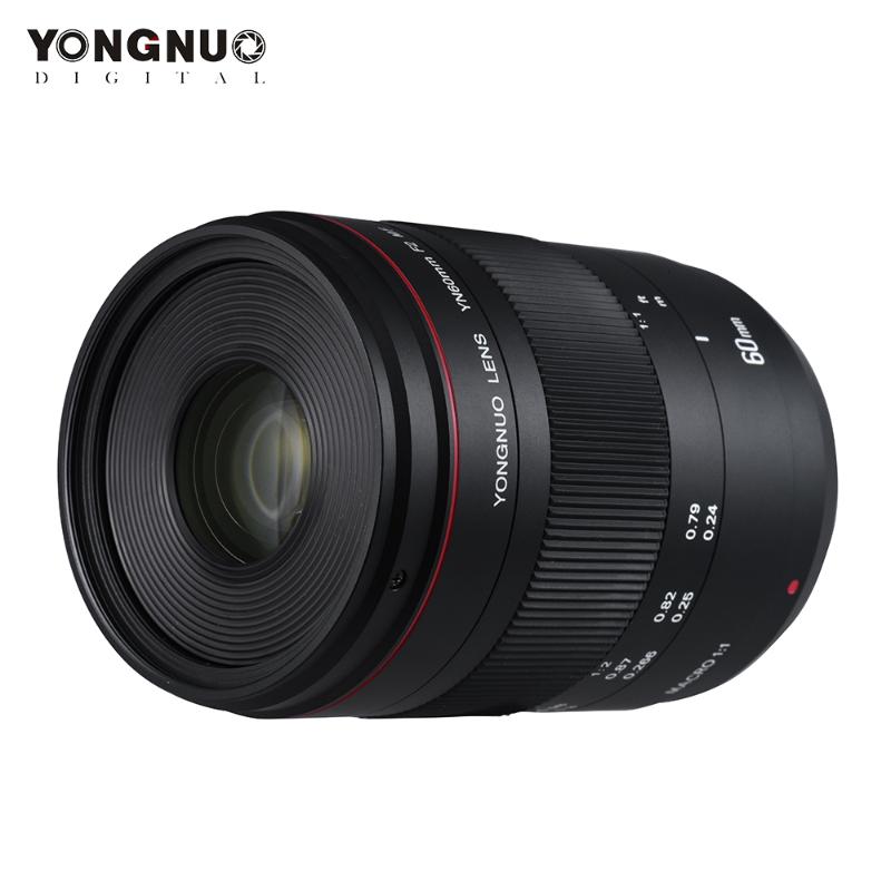 YONGNUO Lens YN60mm F2 MF 0.234m Manual Focus Macro Lens for Canon EOS 70D 5D2 5D3 600D DSLR Camera DSLR Nikon F2NE
YONGNUO Lens YN60mm F2 MF 0.234m Manual Focus Macro Lens for Canon EOS 70D 5D2 5D3 600D DSLR Camera DSLR Nikon F2NE