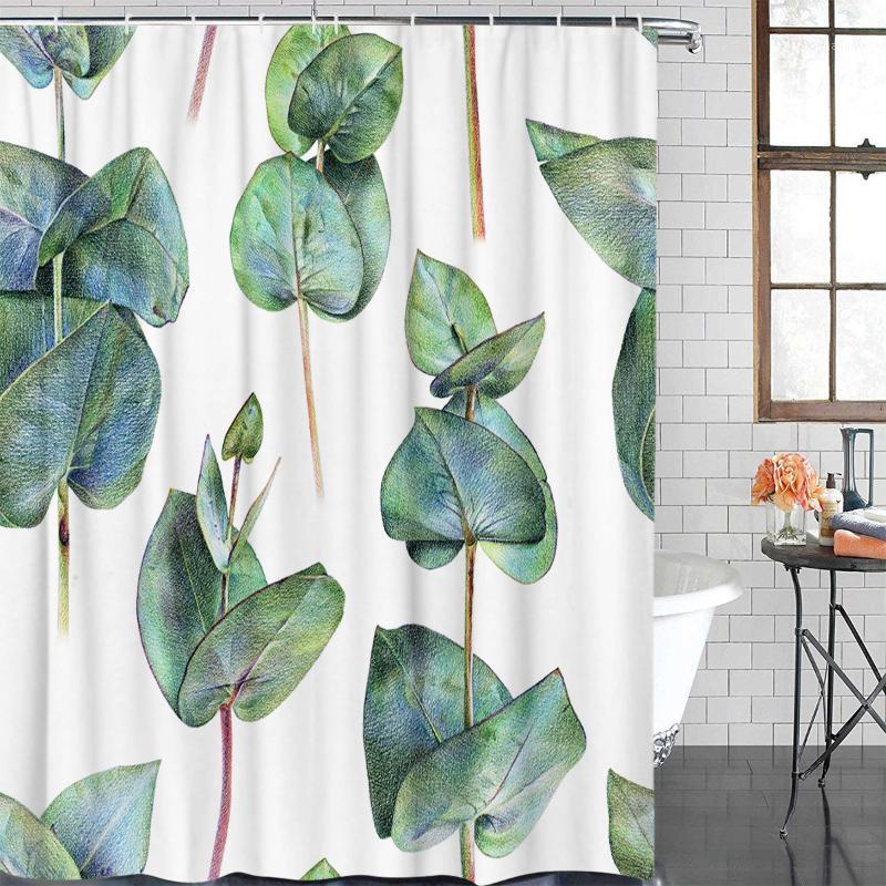 Eco-Friendly Shower Curtain Plant Flowers And Leaves Printed Shower Curtain Bathroom Decor Waterproof Fabric Bath1
Eco-Friendly Shower Curtain Plant Flowers And Leaves Printed Shower Curtain Bathroom Decor Waterproof Fabric Bath1