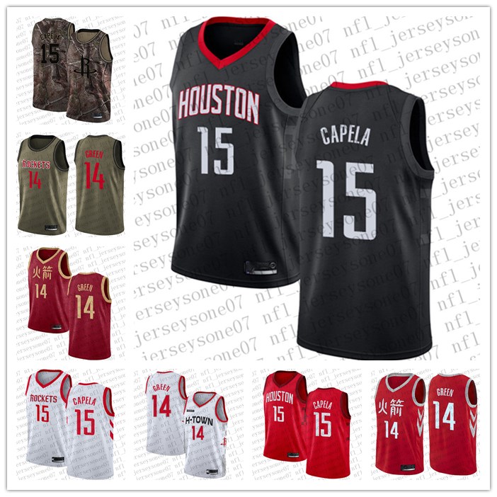 2020 Custom Men womens Houston Rockets 14 Gerald Green #15 Clint Capela Black Basketball Swingman Statement Edition Jersey
2020 Custom Men womens Houston Rockets 14 Gerald Green #15 Clint Capela Black Basketball Swingman Statement Edition Jersey