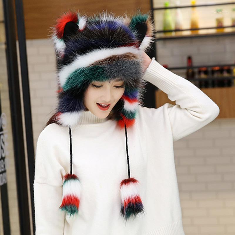 Women Winter Plush Velvet Thickening Fur Hat Cute Cat Ears Warm Cartoon Pompom Fur Hats Soft Warm Fashion Girls Beanies1
Women Winter Plush Velvet Thickening Fur Hat Cute Cat Ears Warm Cartoon Pompom Fur Hats Soft Warm Fashion Girls Beanies1