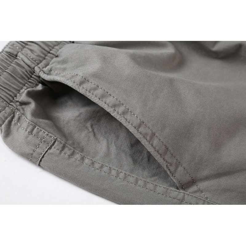 Summer Men's Khaki Pants Large Size Straight Fit Big Sizes 5XL Side Pockets Wide Leg Cotton Black Cargo Pants Work Trousers Male 201109
