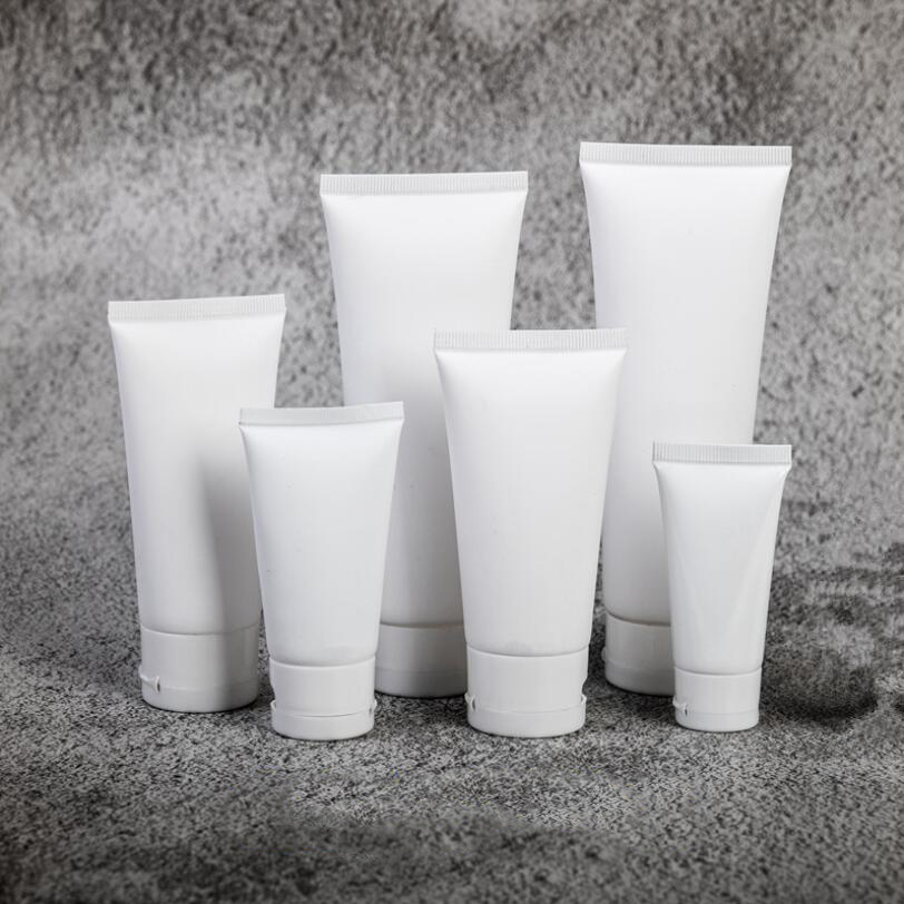 20ml - 120ml White Frosted Plastic Cosmetic Tube Bottle Containers Refillable Lotion Cream Sunscreen Squeezed Upside Down Bottles 0291pack
20ml - 120ml White Frosted Plastic Cosmetic Tube Bottle Containers Refillable Lotion Cream Sunscreen Squeezed Upside Down Bottles 0291pack