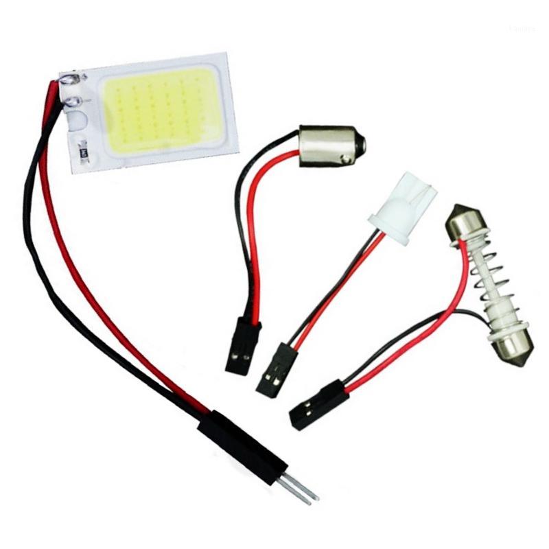 T10 W5W BA9S C5W C10W Festoon(31mm 36mm 39mm 42mm) 3 Adapters 3w COB LED reading Panel Lights Car interior Dome light lamp1, As pic 
T10 W5W BA9S C5W C10W Festoon(31mm 36mm 39mm 42mm) 3 Adapters 3w COB LED reading Panel Lights Car interior Dome light lamp1, As pic