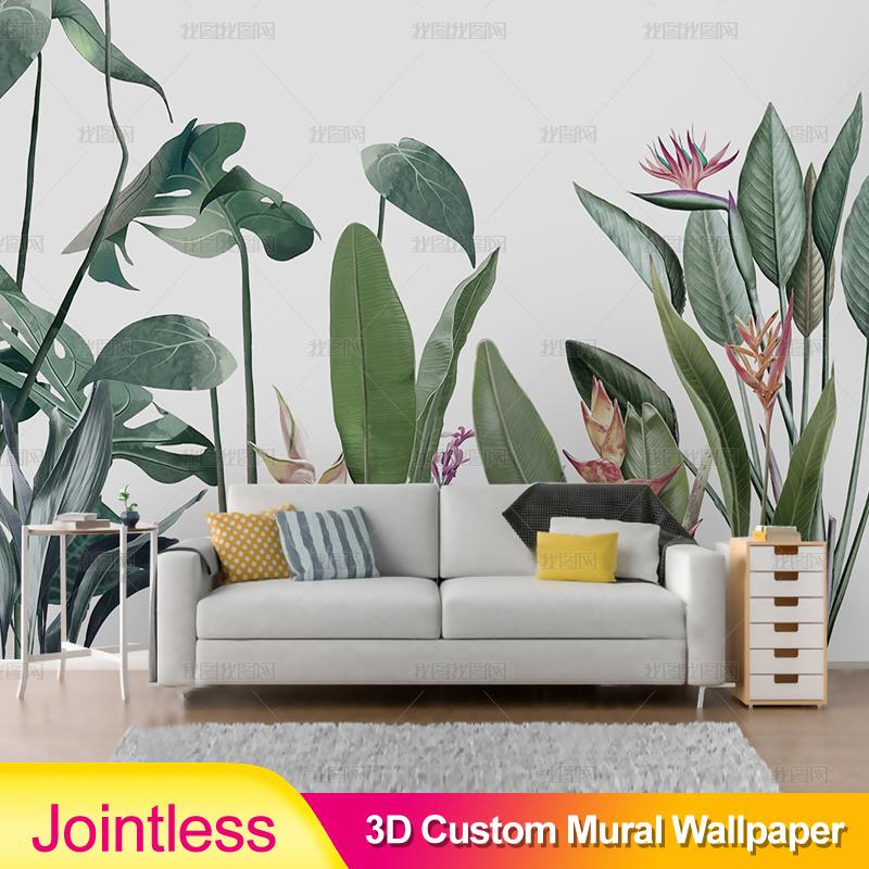 Tropical Leaves Custom Mural Wallpaper Florals Jointless Silk Cloth Living Room Bedroom TV Background Home Decor Wall Paper, Multi
Tropical Leaves Custom Mural Wallpaper Florals Jointless Silk Cloth Living Room Bedroom TV Background Home Decor Wall Paper, Multi